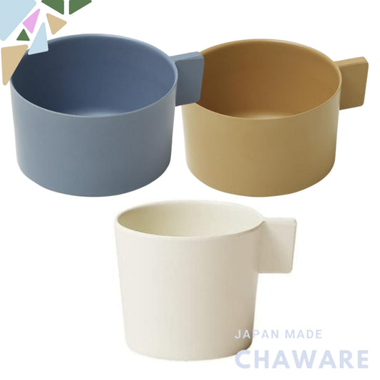 Versatile Ideaco Usumono Cup and Bowl Collection in Blue and Beige