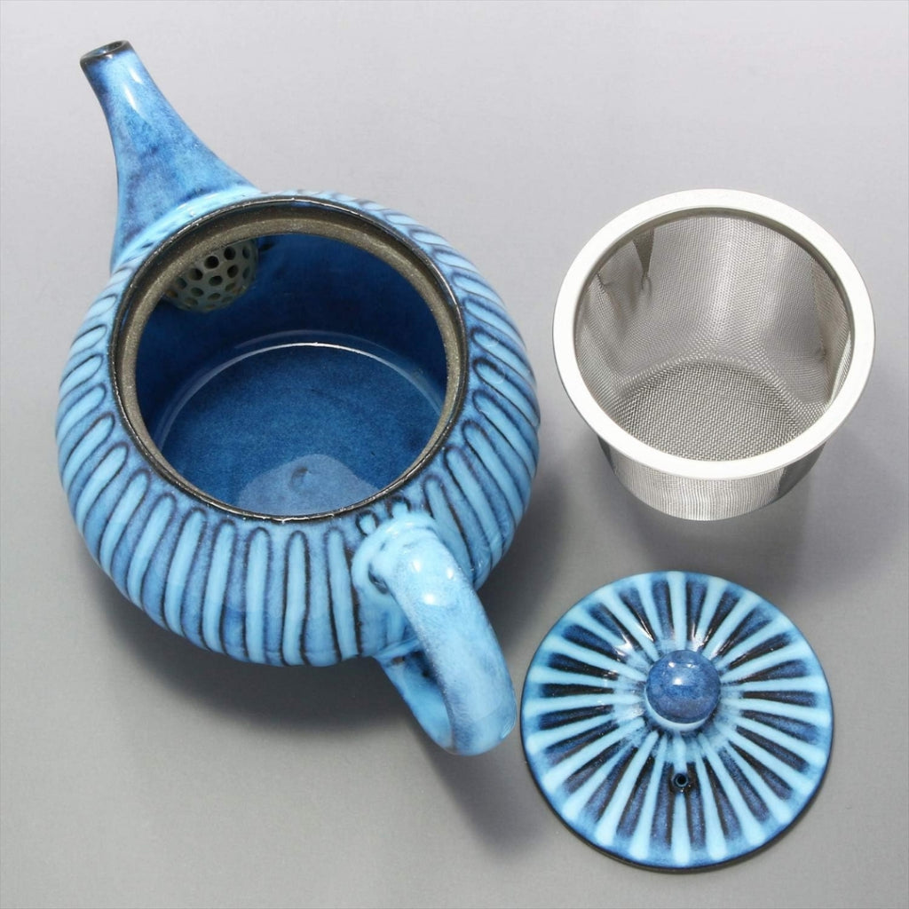 "Hasami-Yaki Rizaemon Kiln Blue Engraved Tableware Collection"