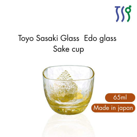 【made in japan】
Toyo Sasaki Glass Edo Glass Yachiyo Kiln Cold Sake Cup 65ml Made in Japan Sake Cup Sake Glass Glass Cup 
