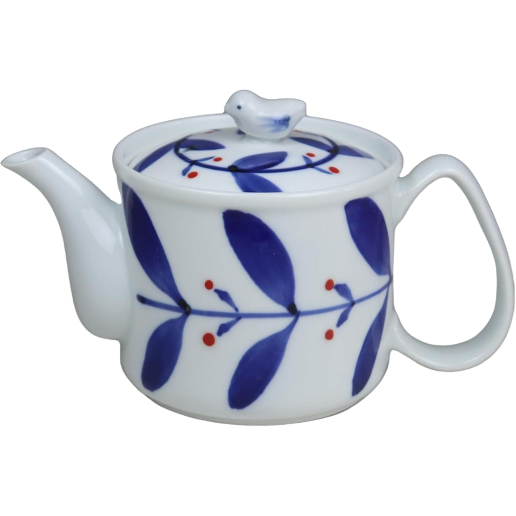 Lightweight Japanese Teapot with Strainer - Hasami Ware Collection