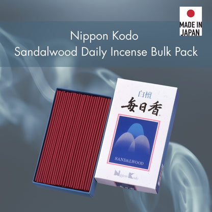 Nippon Kodo Sandalwood Daily Incense Bulk Pack