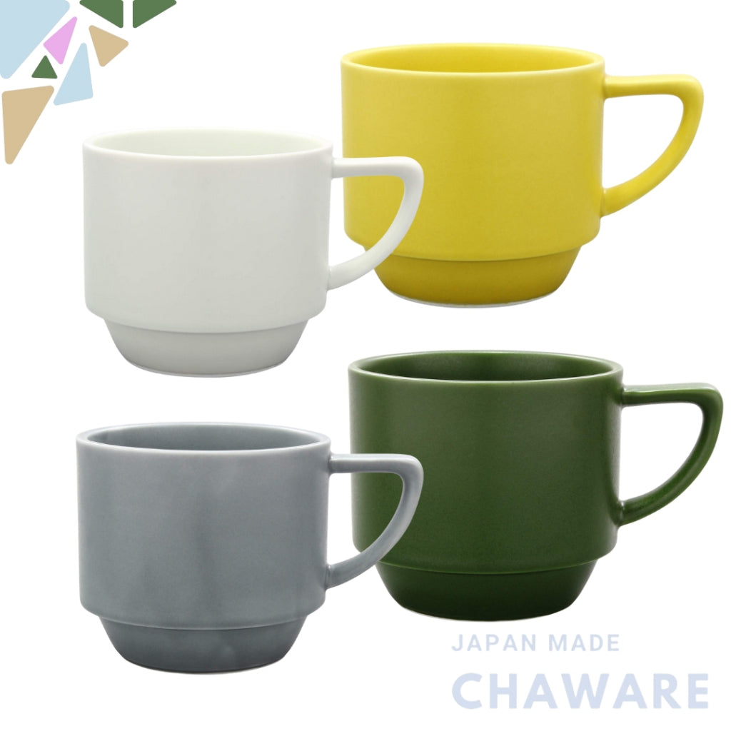 Hasami Porcelain Wayangama Relief Mug - Various Colors