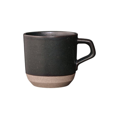 KINTO CLK-151 Small Mug 300ml Black, Microwave and Dishwasher Safe, 29516