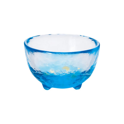 ADERIA Tsugaru Vidro Sake Cup Asano Tsuyu C-8 50ml Made in Japan with Gift Box. Ochoko, Guinomai for Sake, Glass for Chilled Sake, Stylish Sake Ware, Gift for Women, Mother's Day, Father's Day, Couples, Men, Housewarming Celebration, Wedding, Greetings, S