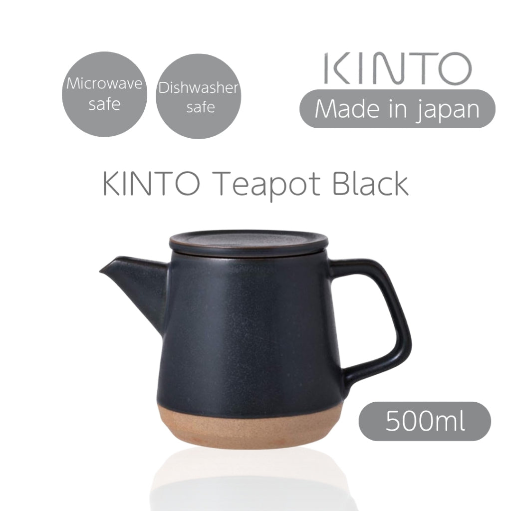 KINTO CLK-151 Teapot 500ml Black 21888