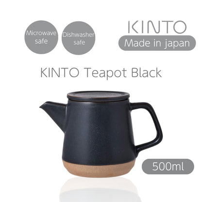 KINTO CLK-151 Teapot 500ml Black 21888