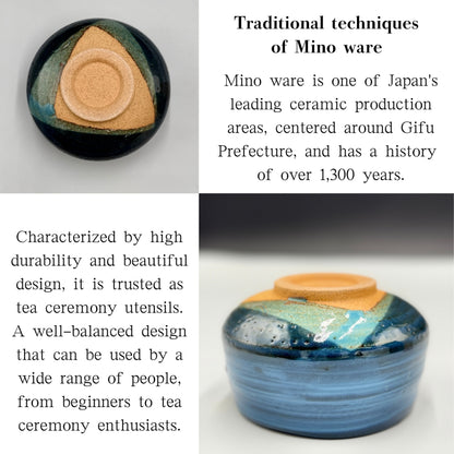 Gosu Brushed Asuka Matcha Bowl Mino Ware Made in Japan,matcha chawan.chaware