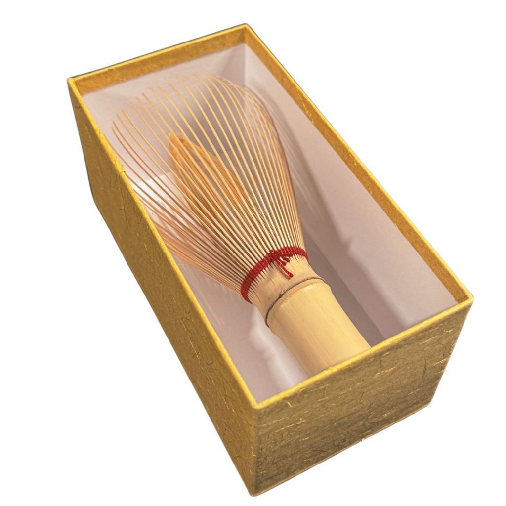 Suikaen Takayama Chasen Vermilion Celebration Chasen Whisk Made in Japan Chasen Traditional Crafts