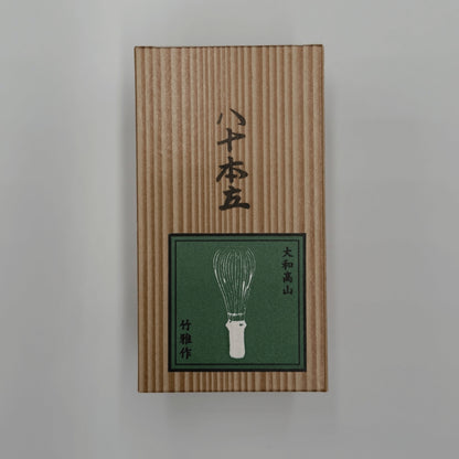 Takayama-made tea whisk (Ashitake tea whisk) 80 pieces Made in Japan, Nara Prefecture