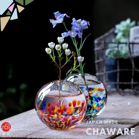 【made in japan】
ADERIA Tsugaru Vidro Japanese Glass Flower Vase Collection