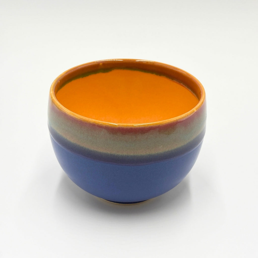 Hasami Ware Matcha Bowl Ruri Marron Nagashi Japanese Tea Ceremony Chawan 2026 New