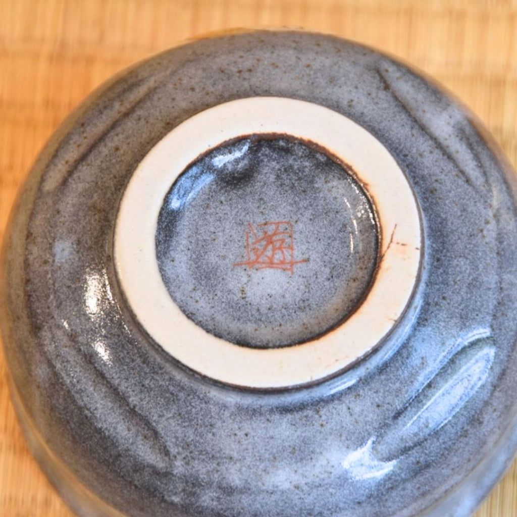 Japanese Handpainted Rabbit Rice Bowl | Ceramic Dinnerware 11cm | Hidamari Usagi Collection