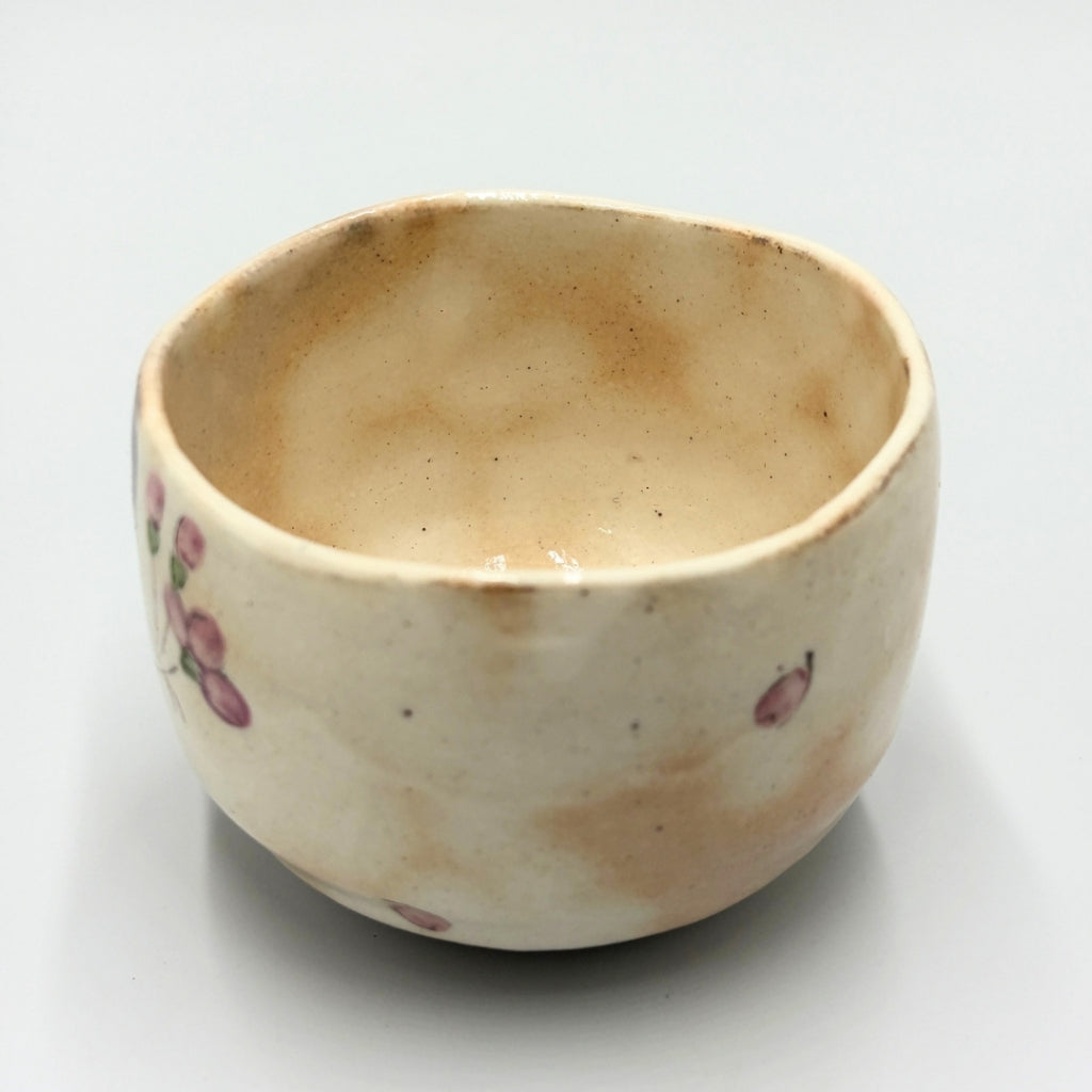 Hasami Ware Matcha Bowl Rabbit Design Red | Japanese Ceramic Tea Cup Handcrafted