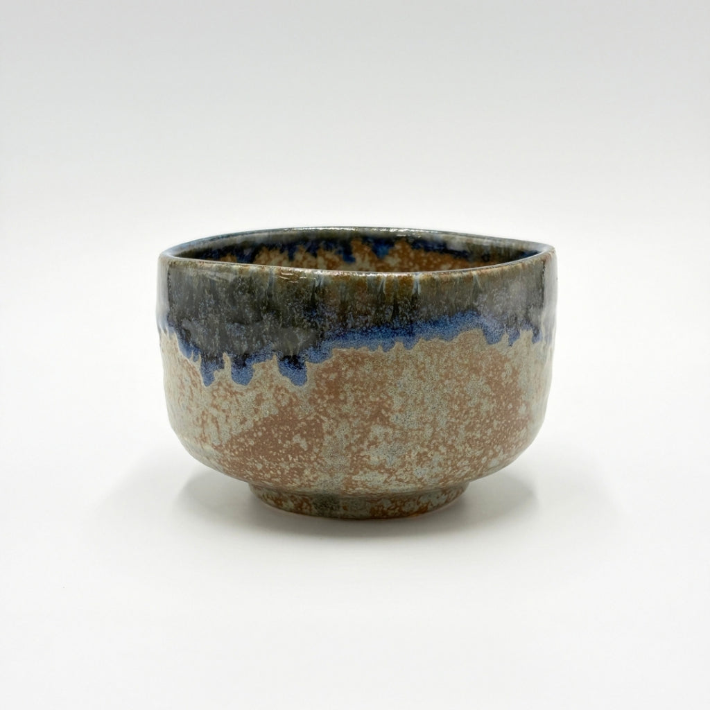 Japanese Matcha Bowl Mashiko Namako Glaze Mino Ware Chawan Tea Ceremony Made in Japan