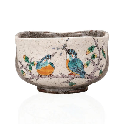 【made in japan】
Stylish Matcha Bowl, Kutsuna Ware, Kutani Pottery, High-Quality Japanese Tea Ceremony Tool, Perfect Gift for Birthdays, Milestone Celebrations, and Tea Lovers - Made in Japan.