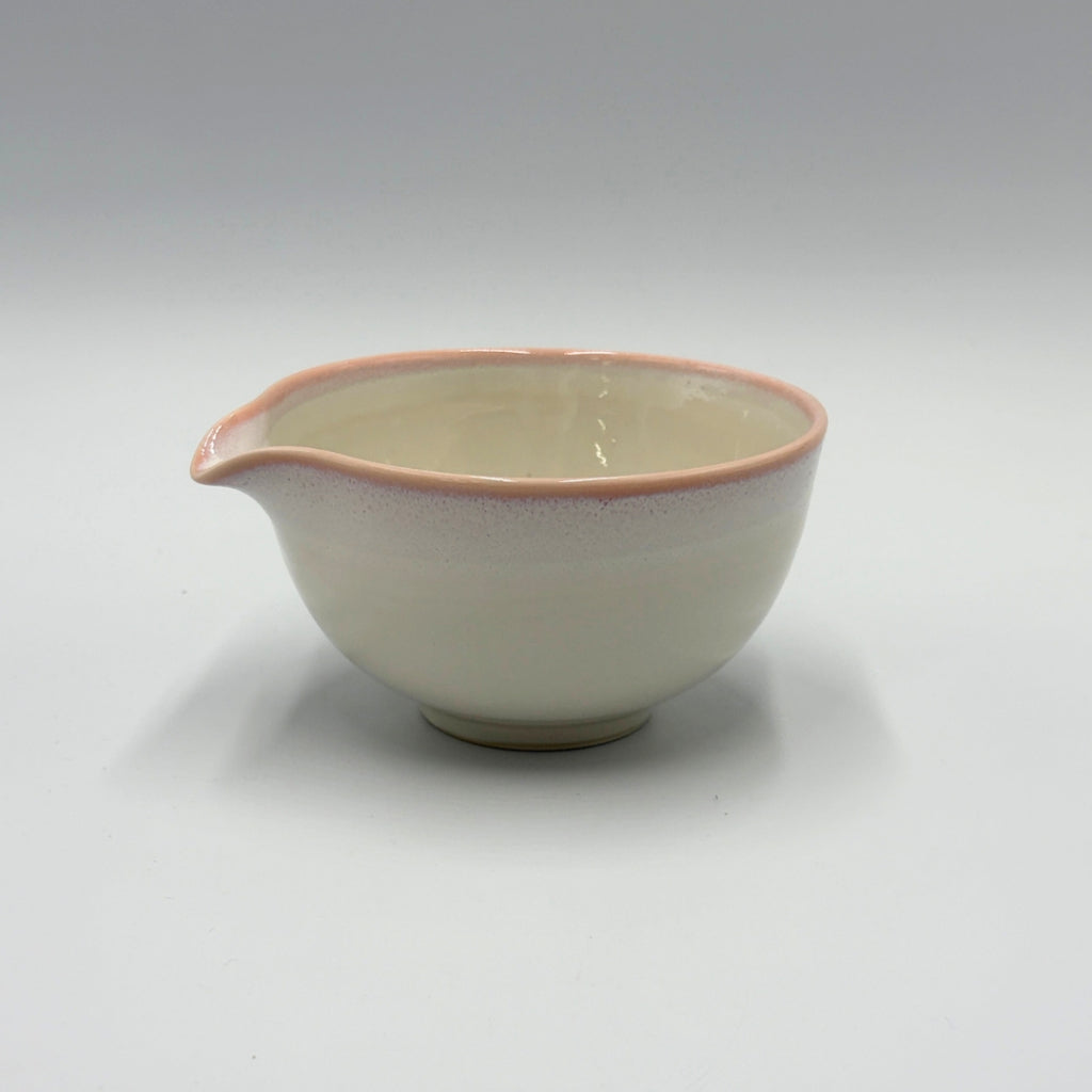 Harukaze Katakuchi Matcha Bowl Mino Ware Japanese Ceramic Tea Bowl Handcrafted in Japan