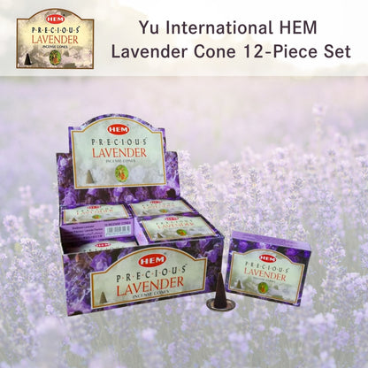 Yu International HEM Lavender Cone 12-Piece Set