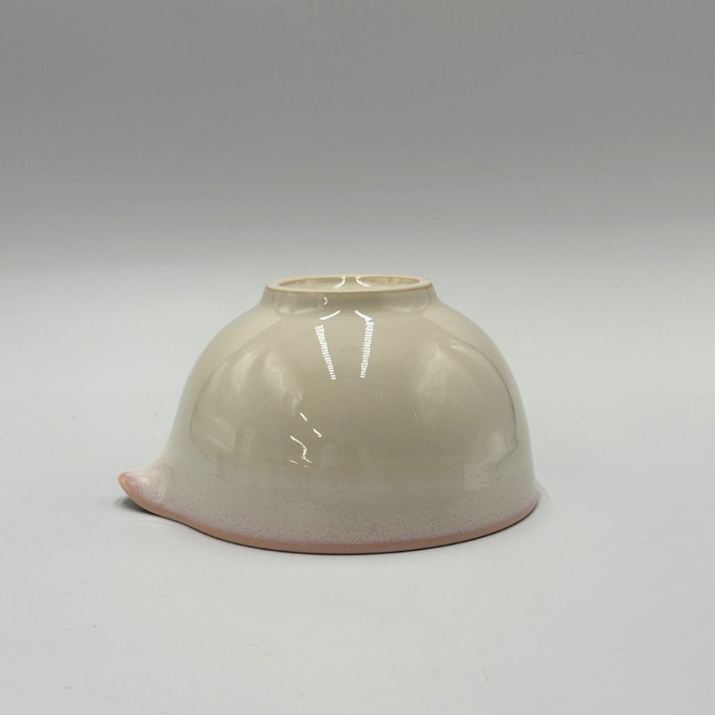 Harukaze Katakuchi Matcha Bowl Mino Ware Japanese Ceramic Tea Bowl Handcrafted in Japan