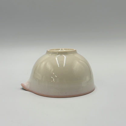 Harukaze Katakuchi Matcha Bowl Mino Ware Japanese Ceramic Tea Bowl Handcrafted in Japan