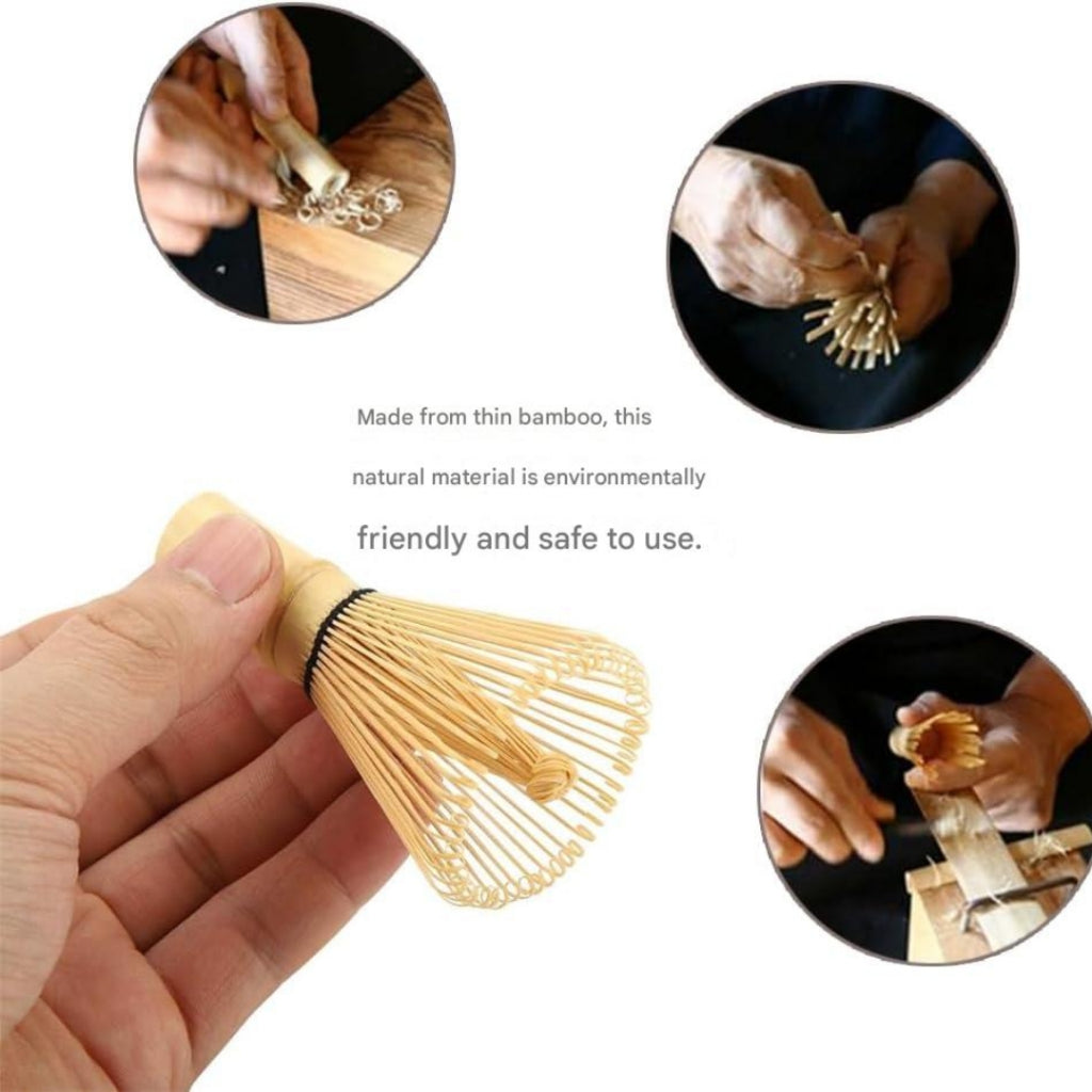 Chasen (whisk) - 100 prongs, tea ceremony tool, bamboo-made, chashaku (tea scoop), matcha powder whisk, tea ceremony tools for making matcha.