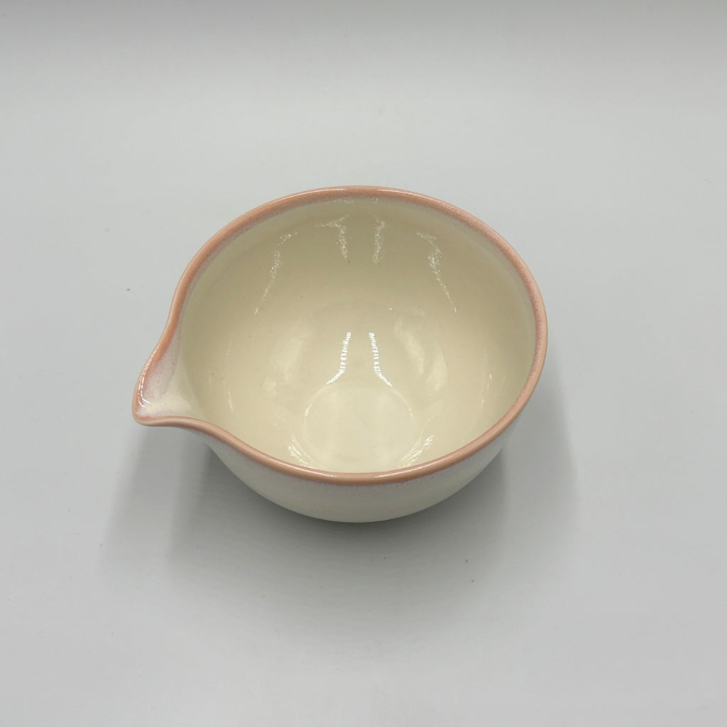Harukaze Katakuchi Matcha Bowl Mino Ware Japanese Ceramic Tea Bowl Handcrafted in Japan