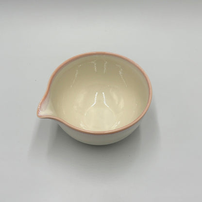 Harukaze Katakuchi Matcha Bowl Mino Ware Japanese Ceramic Tea Bowl Handcrafted in Japan