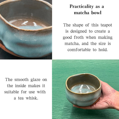 Mashiko-Style Matcha Bowl – Rustic Japanese Tea Bowl, Mino Ware Ceramic, Handmade in Japan