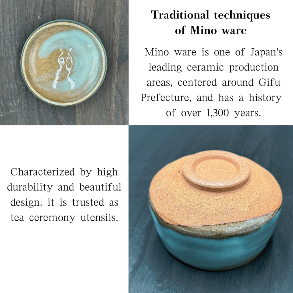 Mashiko-Style Matcha Bowl – Rustic Japanese Tea Bowl, Mino Ware Ceramic, Handmade in Japan