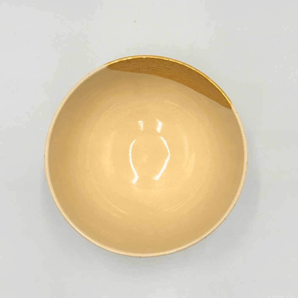 Japanese Matcha Bowl Mino Ware Ninsei Moon Susuki Tea Ceremony Chawan Ceramic 12.3cm