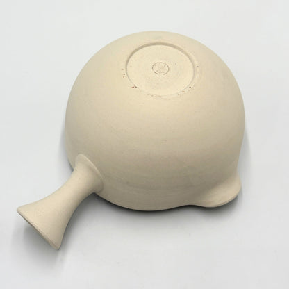 Tokoname Yaki Yuzamashi White Clay Tea Cooling Pitcher 450cc | Japanese Ceramic Tea Brewing Essential