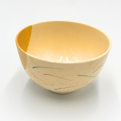 Japanese Matcha Bowl Mino Ware Ninsei Moon Susuki Tea Ceremony Chawan Ceramic 12.3cm