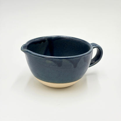 Tokoname Yaki Yuzamashi Tea Cooling Pitcher 280cc Japanese Ceramic Tea Server Green Glaze Handmade