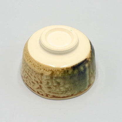 Kiyomizu-yaki Matcha Bowl Irabo Oribe Tenten Japanese Handcrafted Tea Ceremony Chawan