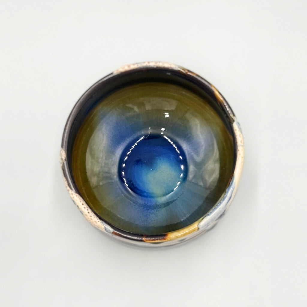 Japanese Matcha Bowl Ena no Mizuumi Mino Ware Handcrafted Ceramic Chawan Tea Ceremony Made in Japan
