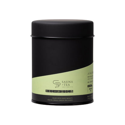 CHABAKKA TEA PARKS Sauna + Tea Hojicha Tea Leaves & Chamomile Hojicha 50g Loose Leaf [Tea Can]