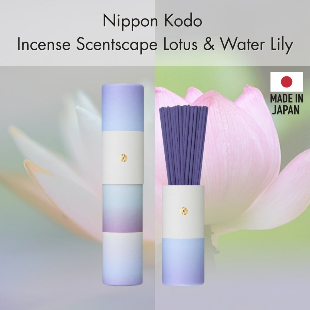 Nippon Kodo  Incense  scentscape Lotus & Water Lily, 30 pieces.