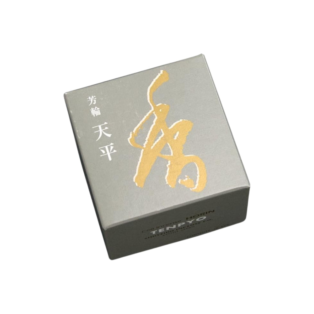 Shoyeido Incense, Horin Tenpyo, Spiral Type, 10 pieces, with Utena Square Type #210521