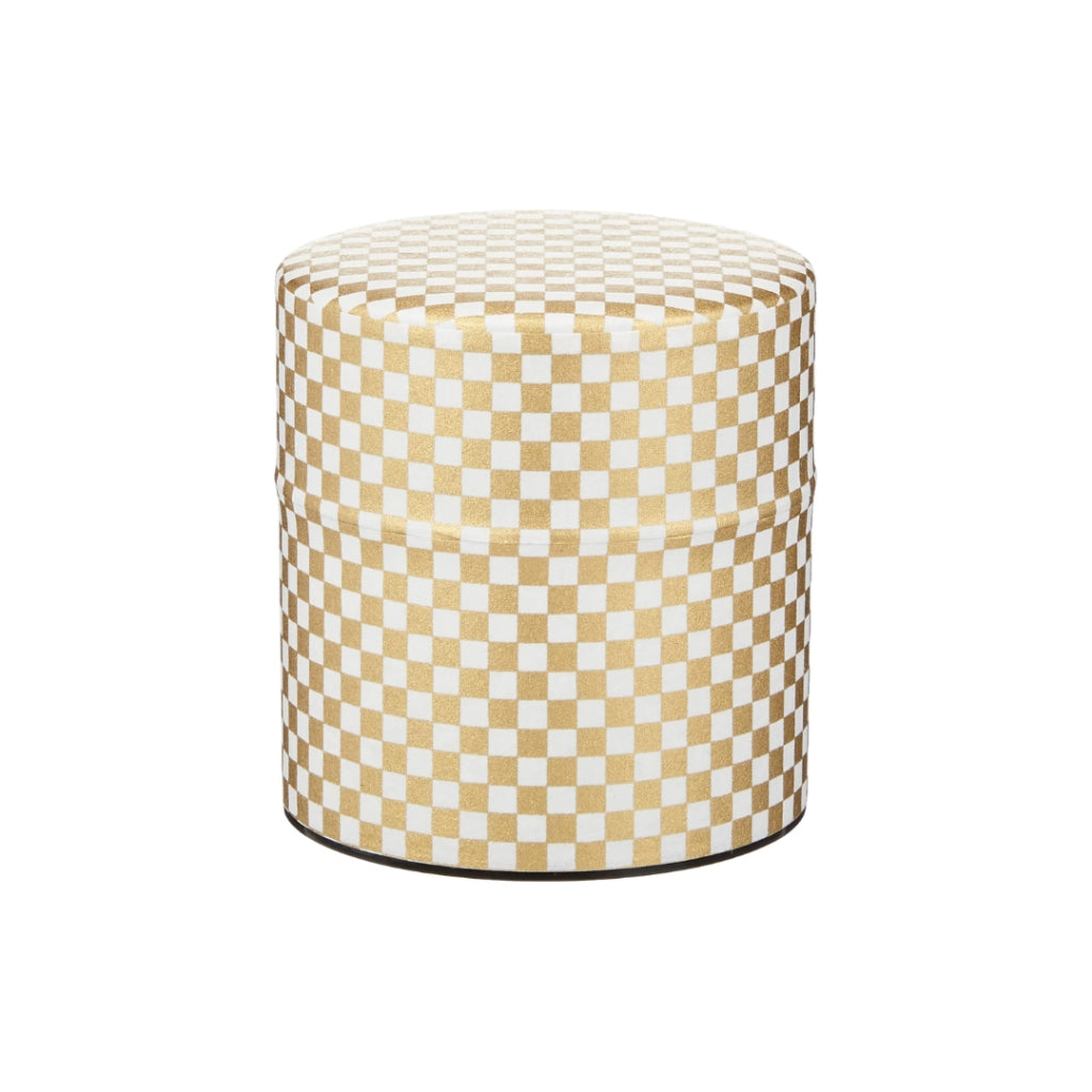 Yamako "Pokk-kan" Splendid Pattern Tea Canister S 9x 8x 9 cm