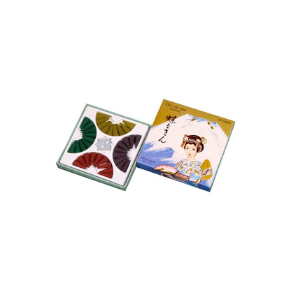 Nippon Kodo Butterfly Incense Cones, 36 pieces with incense holder included.