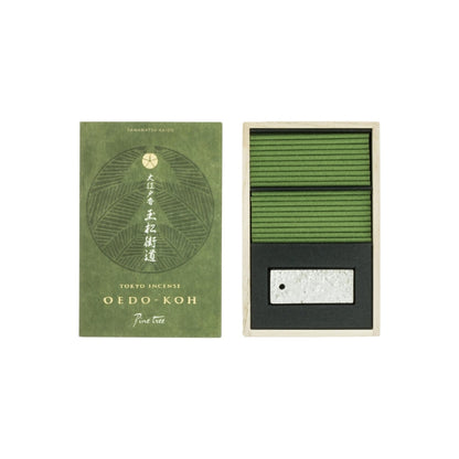 Nippon Kodo Oedo-Koh Tamamatsu Kaido Incense Sticks (60 sticks) with Incense Stand