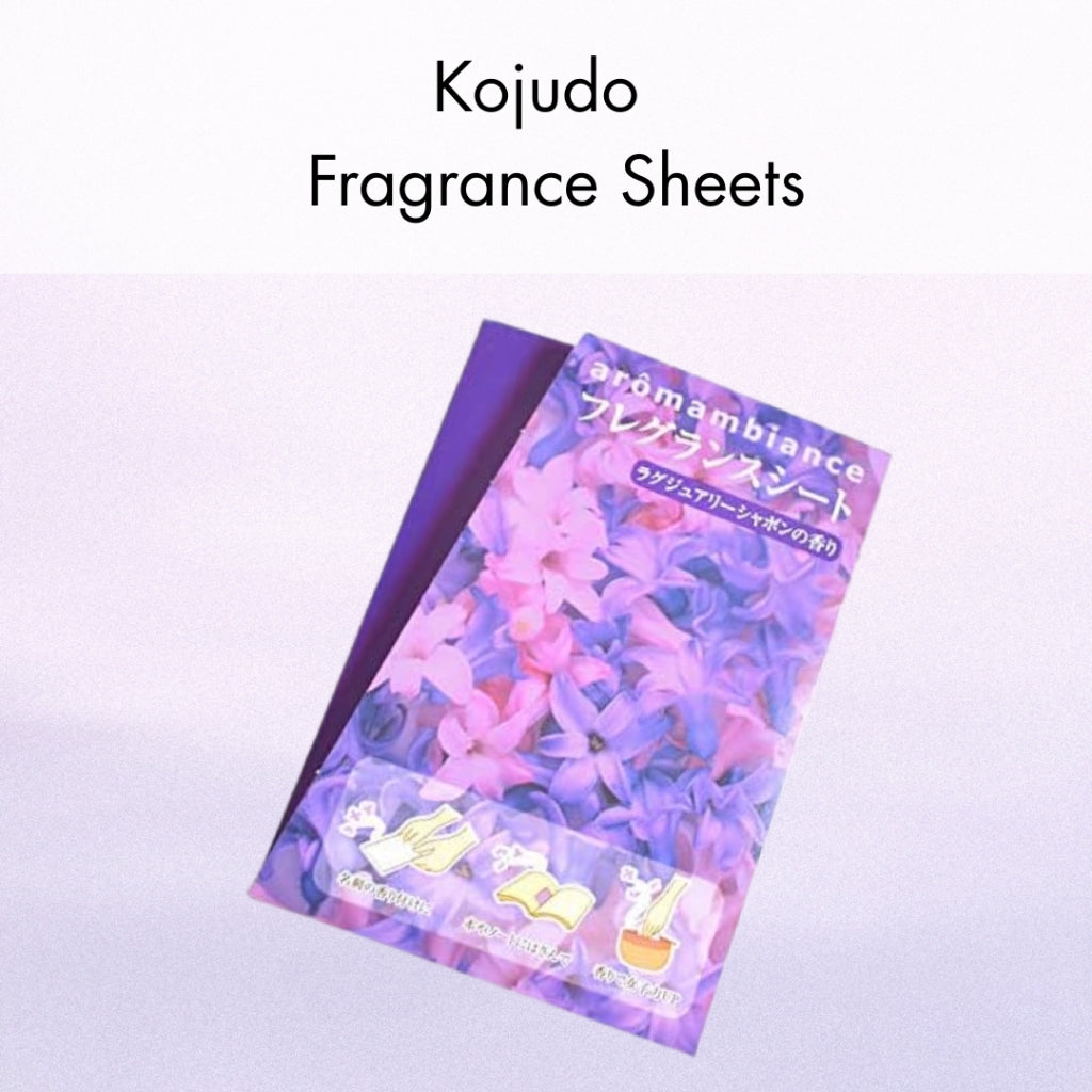 made in japan,
Kaunjudou Fragrance Sheets, Set of 3, Luxury Soap Scent - 1011. Perfect for freshening up your space with