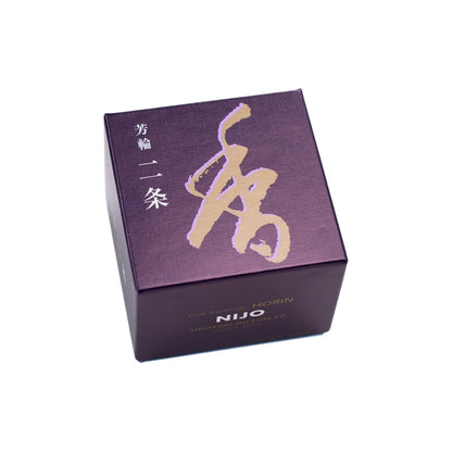 Berk Incense "Hōrin" Matsueido Incense, Hōrin Nijo, Spiral Type, 10 Pieces, Utena Square Box #210121