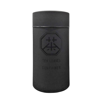 Nankai Tsusho Roksan Tea Canister BK Size: Approx. φ7.5 H15.5 0708-002
