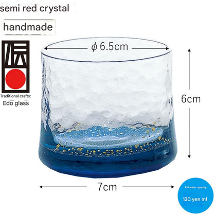 Toyo Sasaki Glass  Yachiyo Kiln - Sake Glass for Chilled Sake, Cup 10790