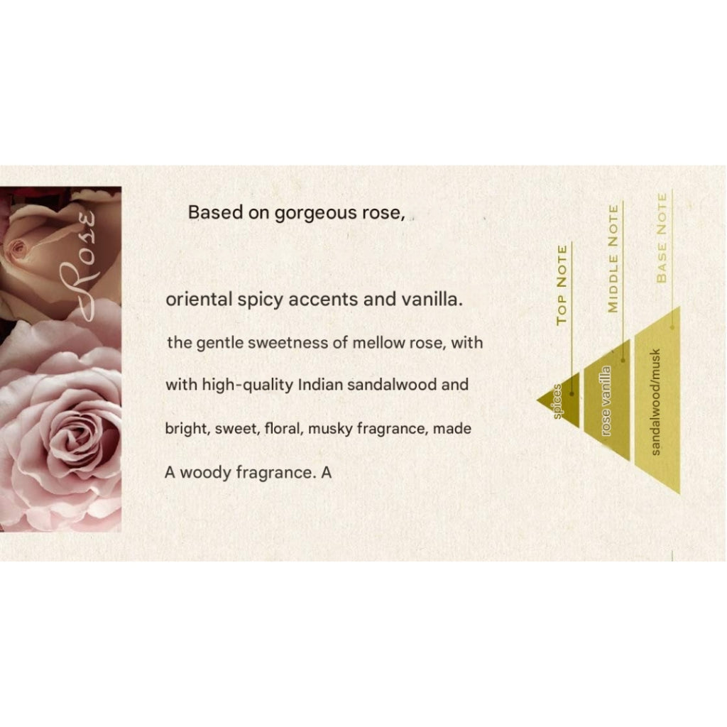 Nippon Kodo Perfumed Incense Sticks - Floral Scent, 36 sticks with holder, dimensions: 74mm x 18mm x 96mm.