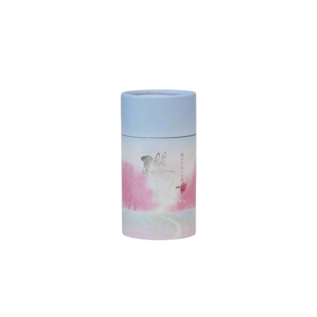 Maruya Murata Incense Sakura-Style Cylinder Mini Size with Cherry Leaf Extract 90g