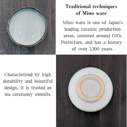 Matcha Bowl Touhou Kon Kiln-Changed Glaze – Japanese Chawan Tea Cup Minoyaki Made in Japan