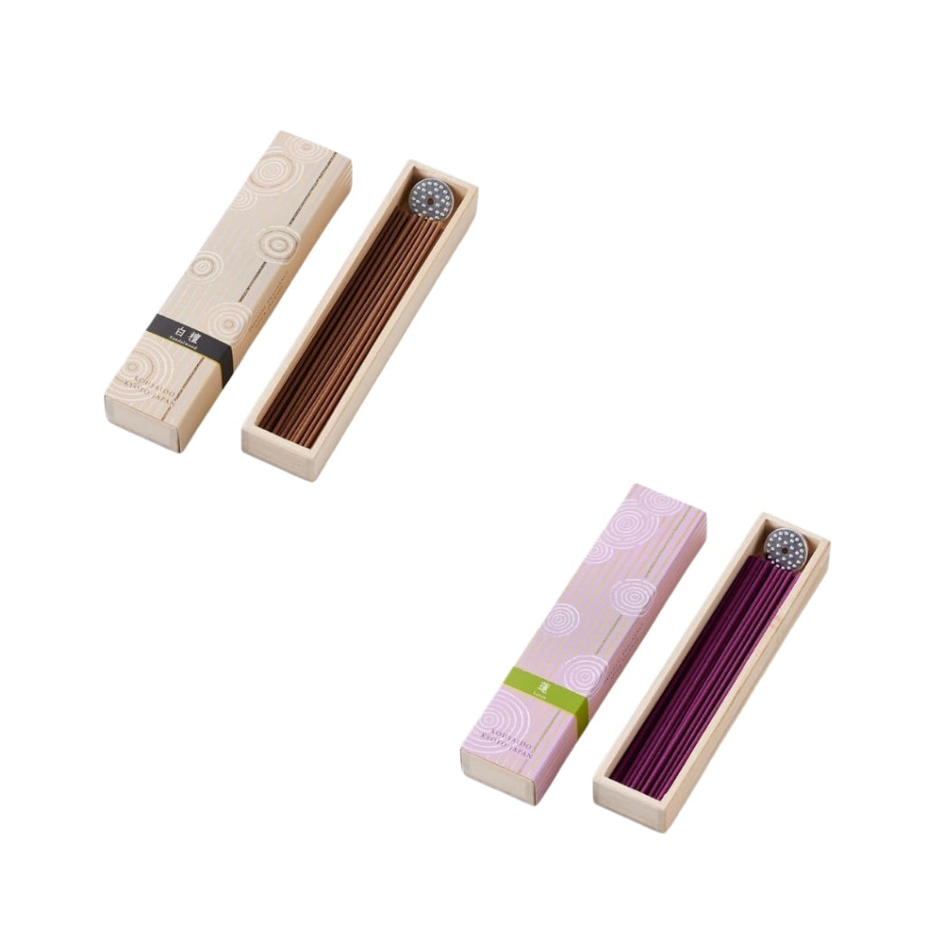 Kyoto Incense Aroma Set - Healing Fragrance Gift from Japan (Various Scents)