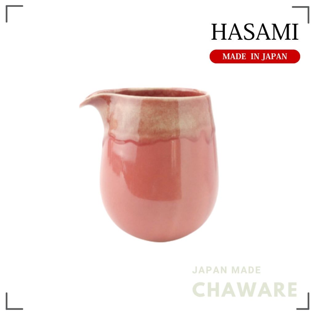 Hasami Ware Katakuchi Sake Server Edge Glaze Nagashi Japanese Ceramic Tokkuri