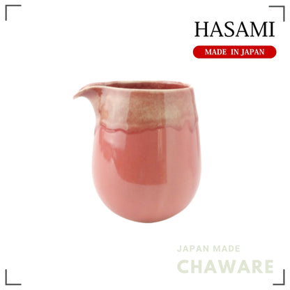 Hasami Ware Katakuchi Sake Server Edge Glaze Nagashi Japanese Ceramic Tokkuri
